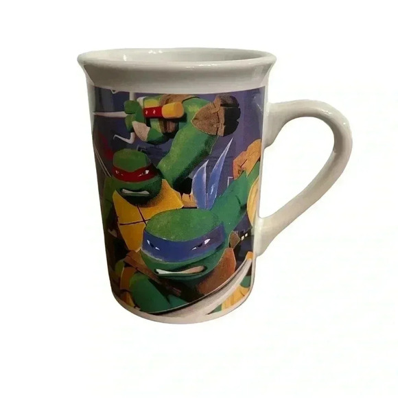 TMNT 2016 Viacom Teenage Mutant Ninja Turtles 8oz Coffee Tea Mug - Picture 1 of 9